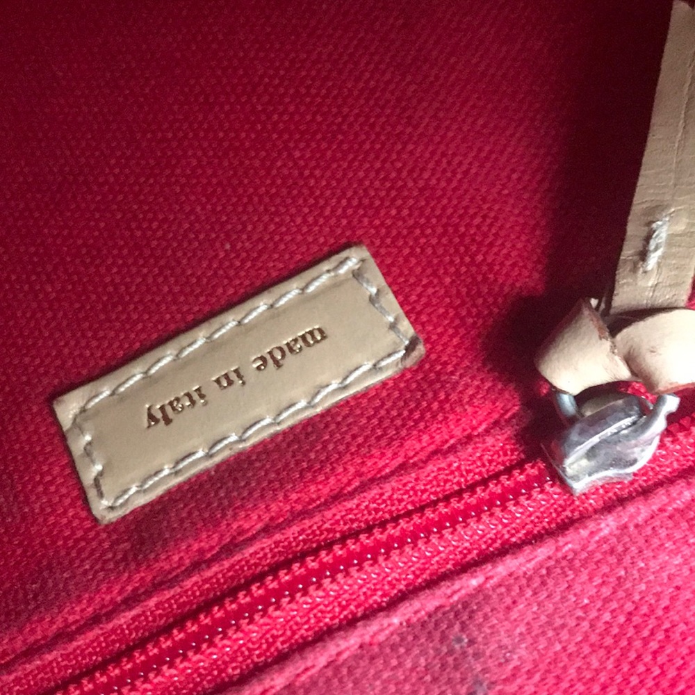KATE SPADE • Leather Camel Color • Silver Hardware - Picture 6 of 8